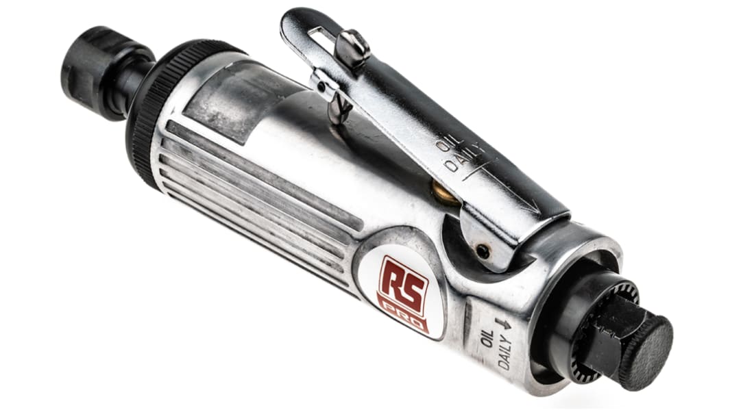 Amoladora recta neumática RS PRO, velocidad 22000rpm