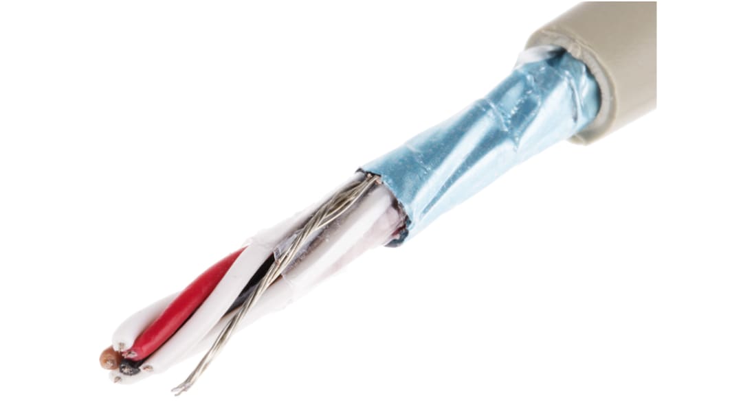 Alpha Wire ProTekt Series Data Cable, 3 Pairs, 6 Cores, 0.56 mm², Screened, 20 AWG, 50m, Screened Shield