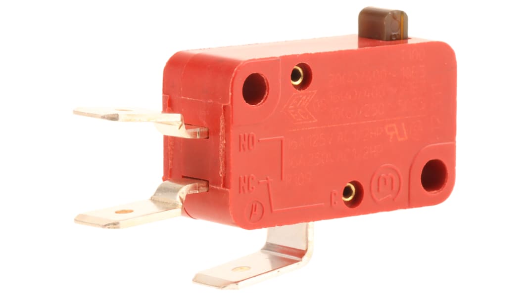 Microinterruttore, Marquardt, SP-CO, 16 A a 250 V c.a., con linguetta