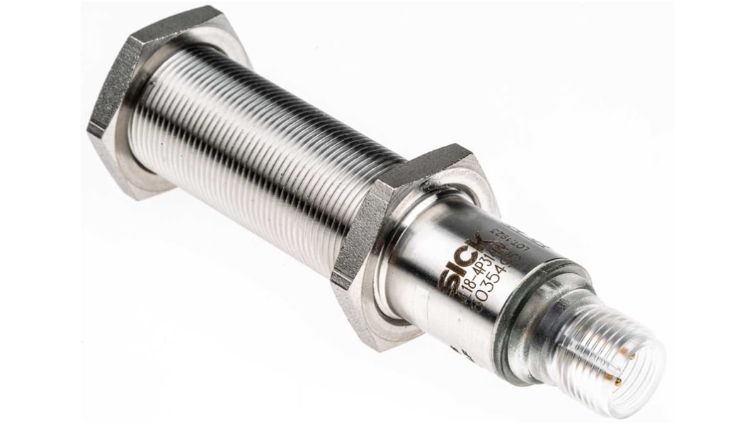 SICK Retroreflective Photoelectric Sensor, Barrel Sensor, 100 mm → 5 m Detection Range