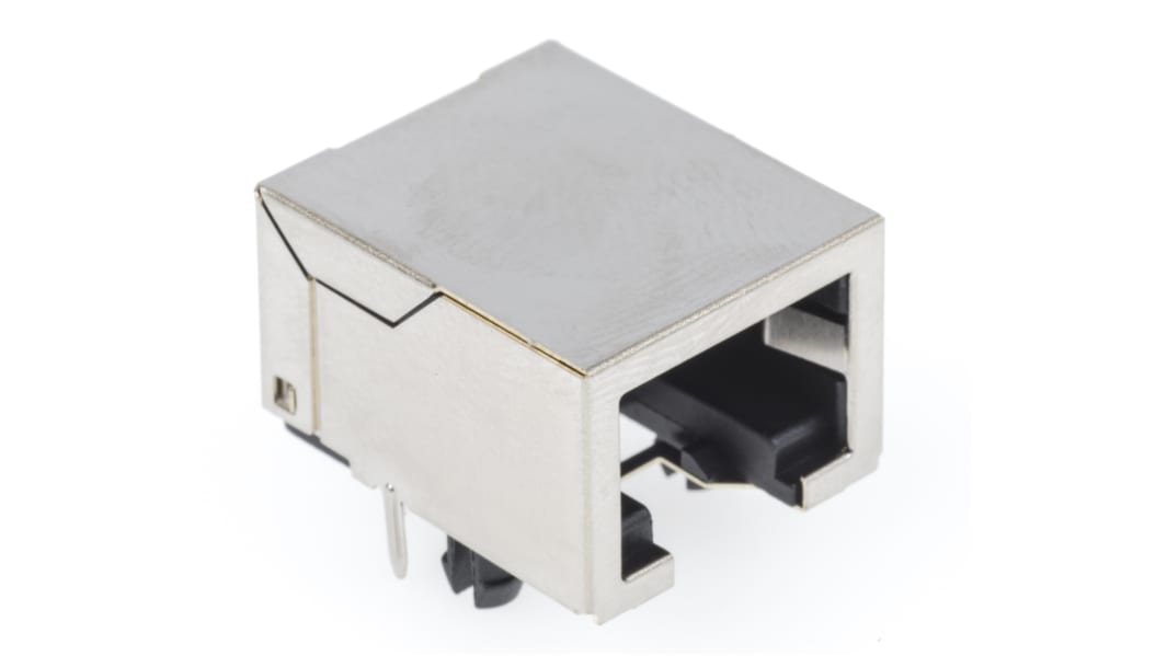 HARTING RJ Industrial Series Female RJ45 Connector, Through Hole, Cat5 Right Angle