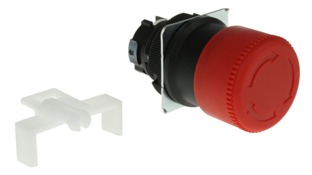 Omron A22E Series, Twist Release, Emergency Stop Push Button Head