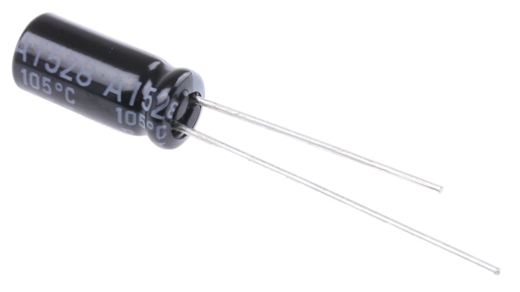 Condensateur Rubycon série YXJ, Aluminium électrolytique 47μF, 35V c.c.