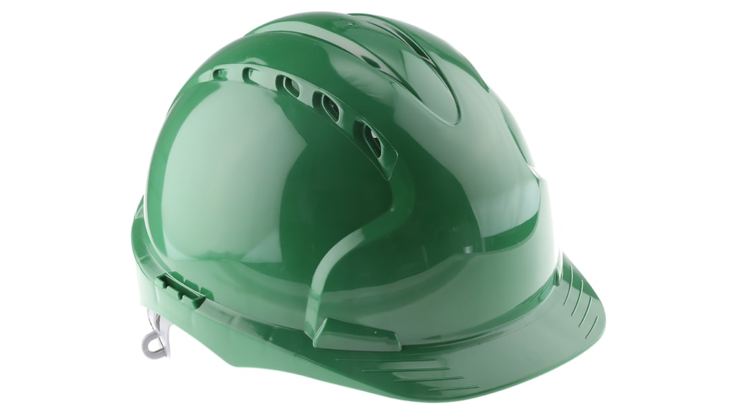 JSP EVO2 Schutzhelm belüftet verstellbar HPPE Grün