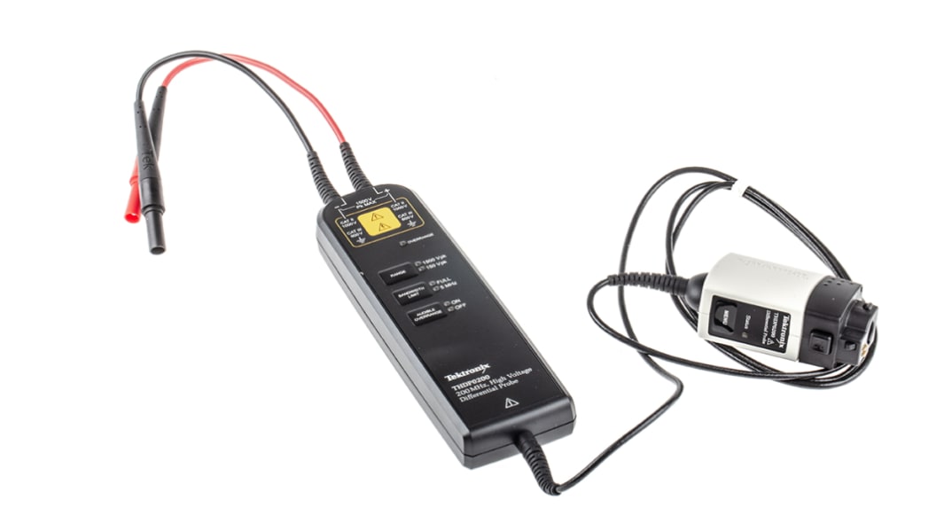 Sonde pour oscilloscope Différentielle Tektronix, THDP0200, bande passante 200MHz, atténuation 500x, 50x, Etalonné RS