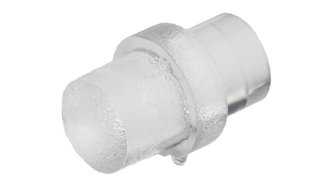 Bivar LED-lysleder 5.5mm, Klar, Flad linse Nej