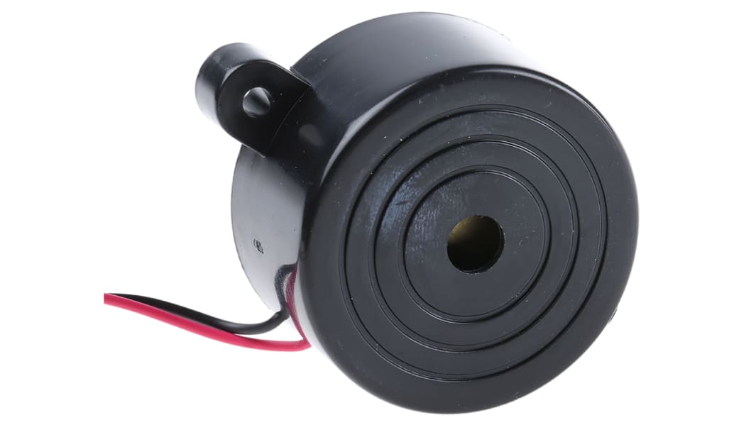 Zumbador Piezoeléctrico RS PRO, 102dB, Montaje en Panel, Continua, Interno