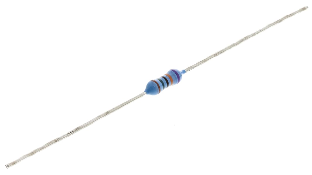 TE Connectivity 金属皮膜 スルーホール抵抗器 0.25W 150kΩ ±0.1%