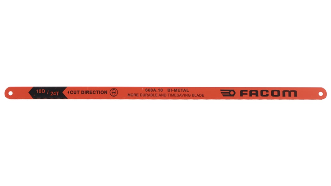 Facom 300 mm Cobalt Steel Hacksaw Blade, 24 TPI