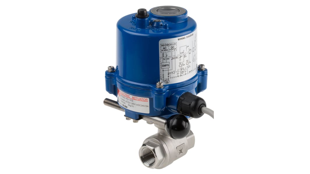 Valvola motorizzata RS PRO, 1000 psi max