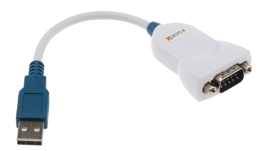 FTDI Chip RS232 USB A Male to D-sub, 9 Pin Male Converter Cable