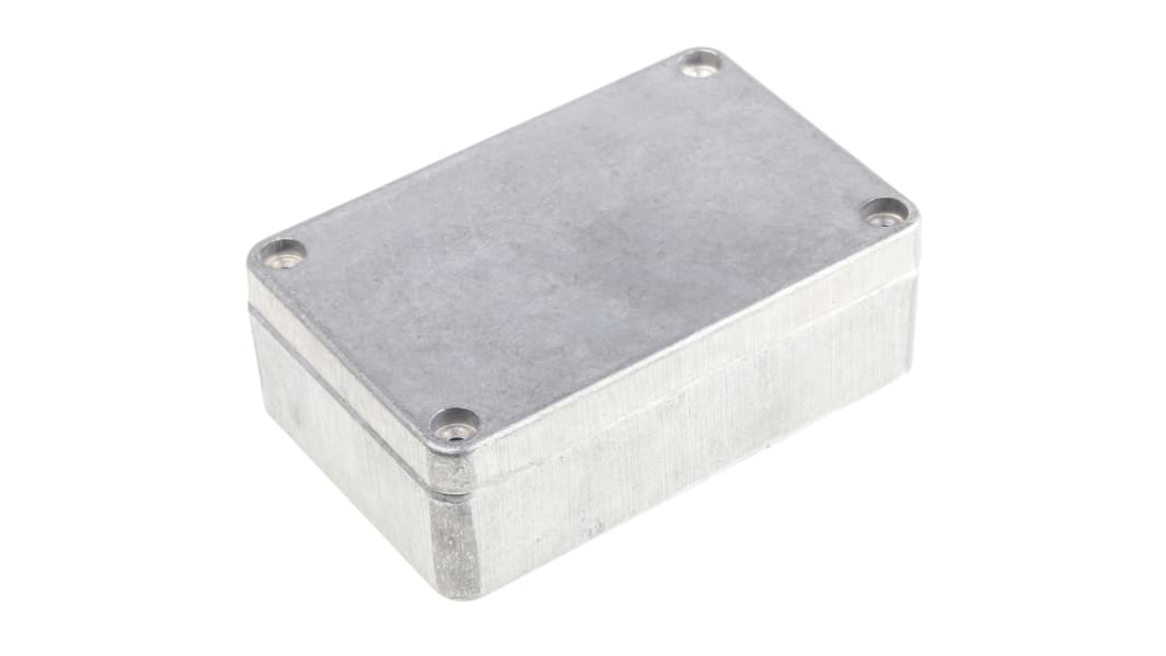 Caja RS PRO de Aluminio Presofundido Plateado, 98 x 64 x 34mm, IP66