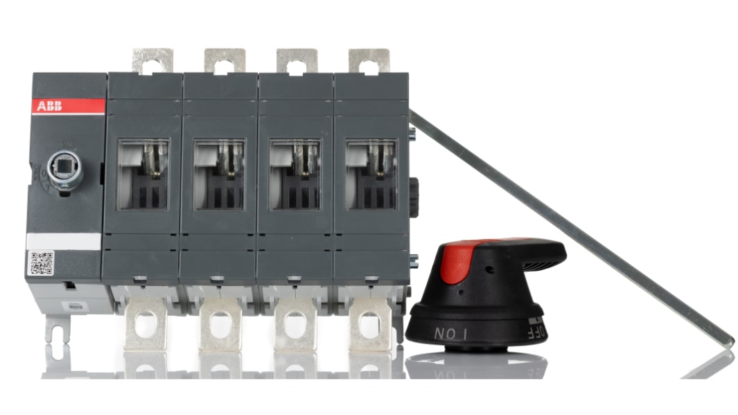 ABB 4P Sikkerhedsafbryder, 200A, 144kW, IP65