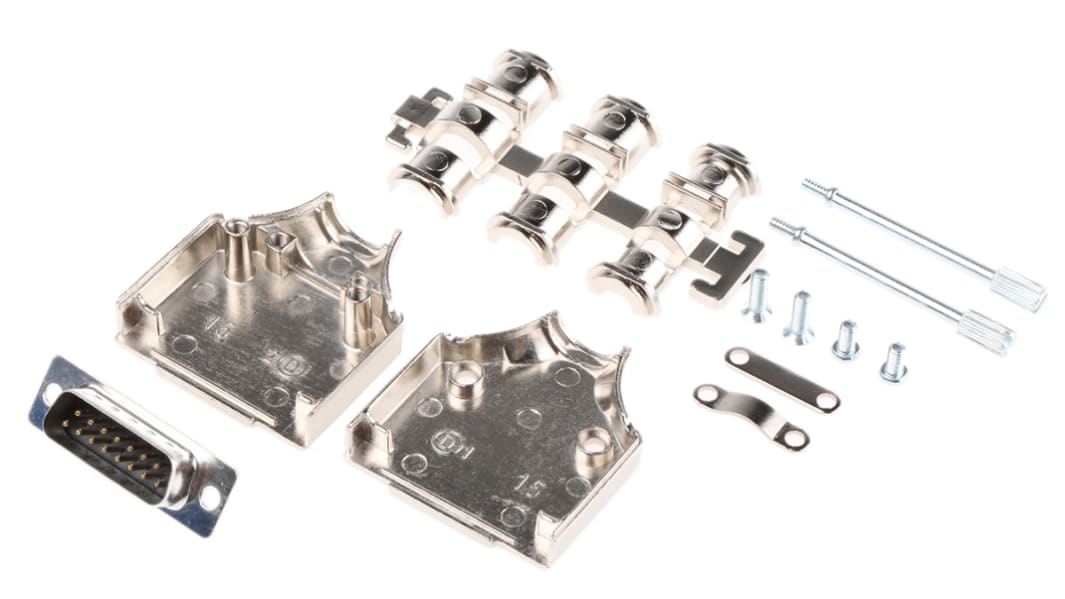 MH Connectors MHDM Sub-D Steckverbinder , 15-polig  Lötanschluss