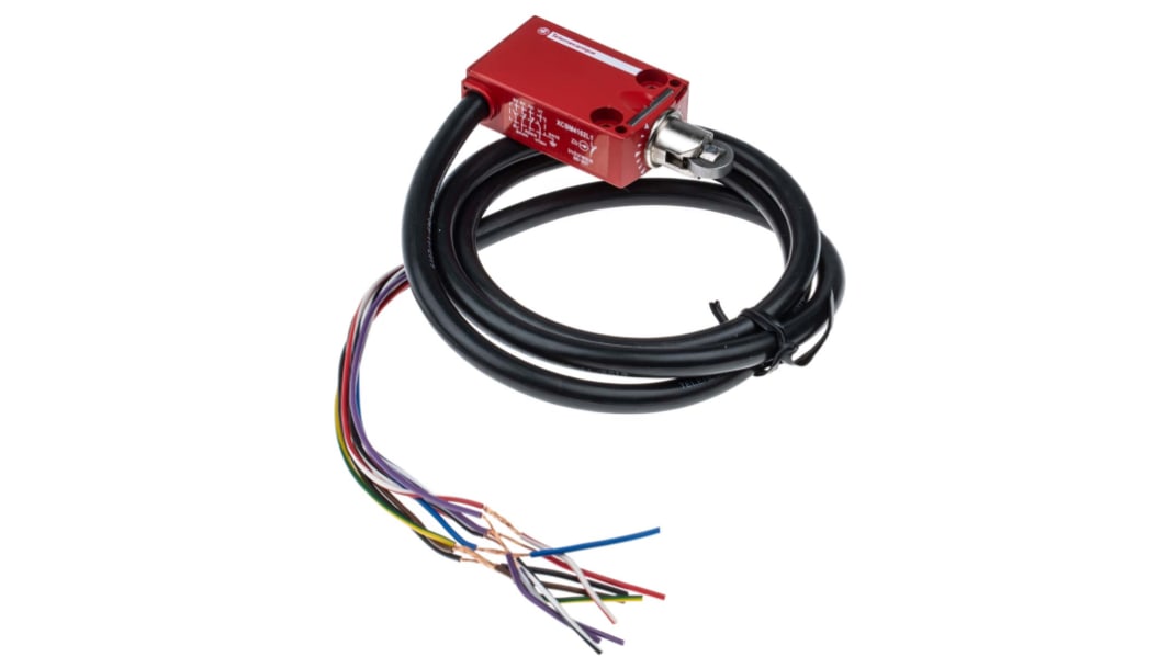 Telemecanique Sensors XCSM Series Roller Plunger Interlock Switch, 2NO/2NC, 4P, Metal Housing