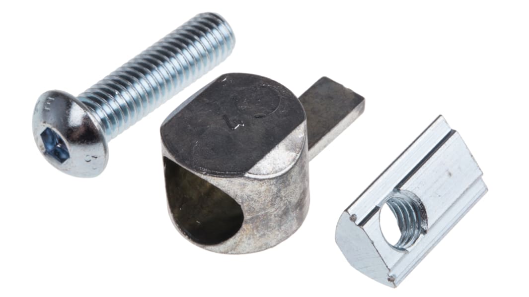 RS PRO Universal Connector, Connecting Component, Strut Profile 40 mm, Groove Size 8mm