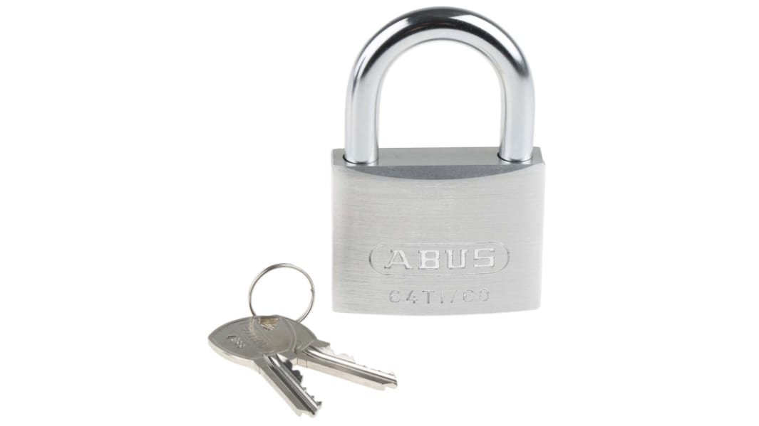 Candado Titalium ABUS, llaves similares, Ø de grillete 9.5mm, color Gris, para Interior, exterior