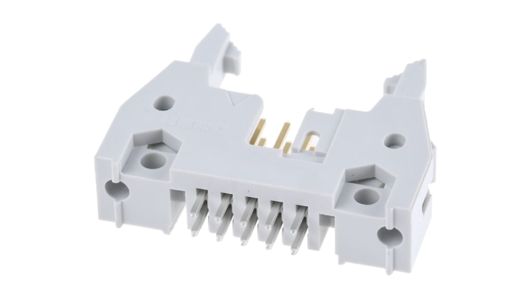 Embases de circuit imprimé Amphenol Communications Solutions, Quickie, 10 pôles , 2.54mm, 2 rangées , 3.0A, Droit