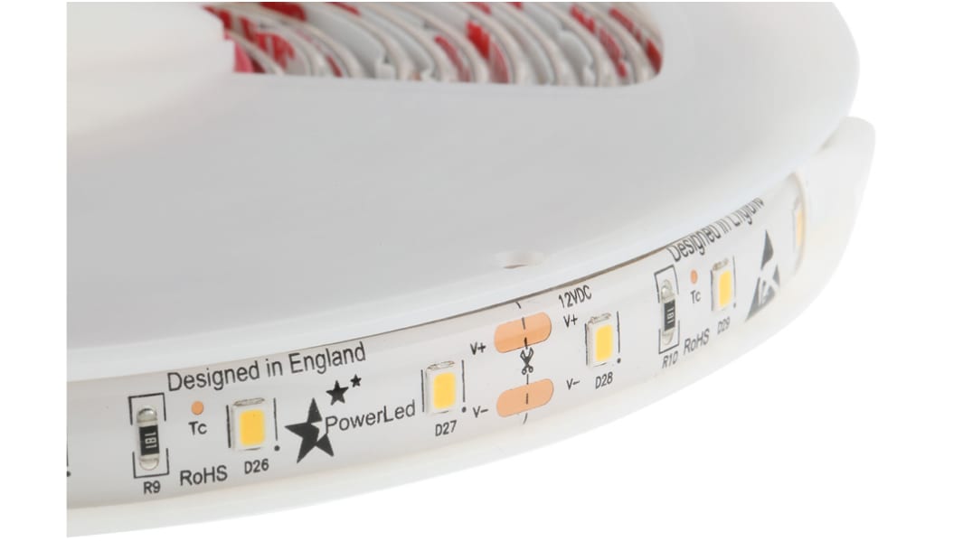 PowerLED LEDテープライト 白 12V, F10-W3528-12-60-IP65