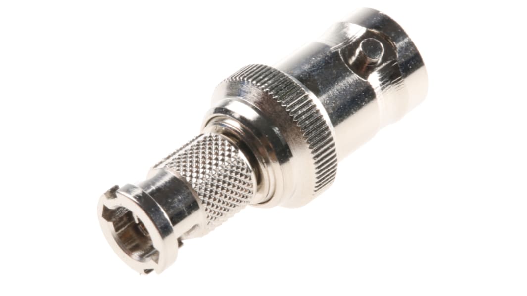 Adattatore RF Amphenol RF, da BNC Femmina a HD BNC Maschio, 75Ω