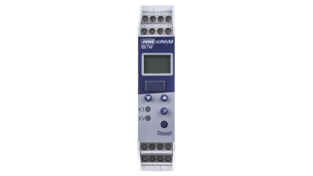Limitatore di temperatura Jumo safetyM TB/TW, 110 → 240 V ac, 22,5 x 109mm, 2 uscite Relè