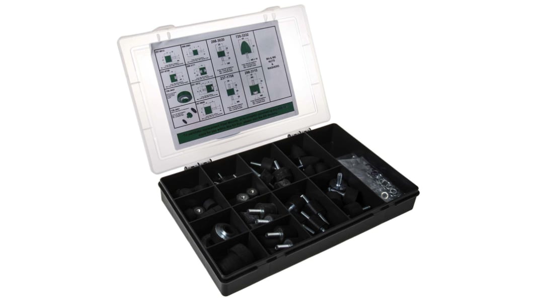FIBET 12 piece Anti Vibration Kit, 132daN max load