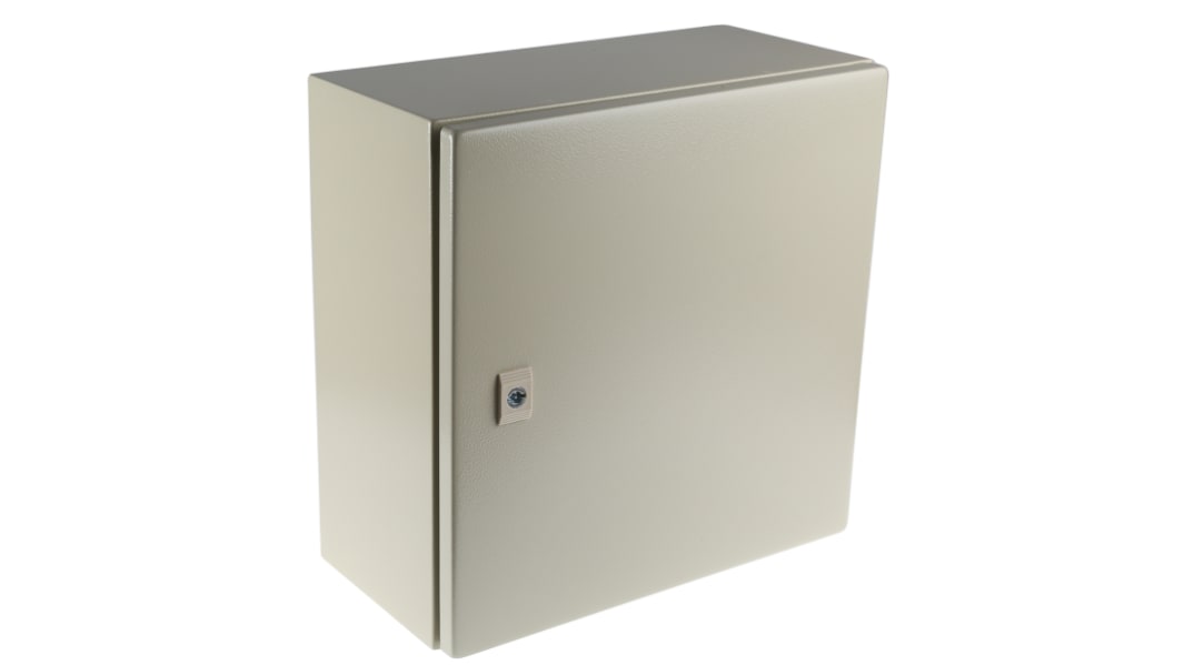 RS PRO Steel Wall Box, IP66, 400 mm x 400 mm x 200mm