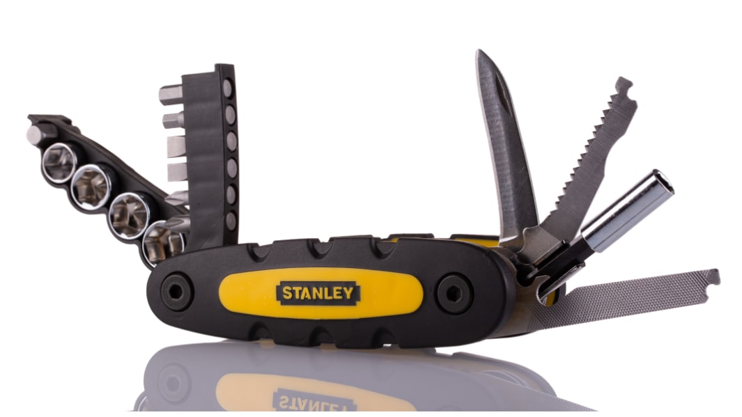 Stanley Straight, Multitool Knife, 128mm Closed Length, 354g