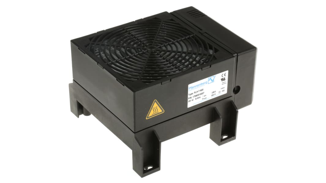 Chauffage de boîtier, 600W, 160m³/h, 230V c.a.