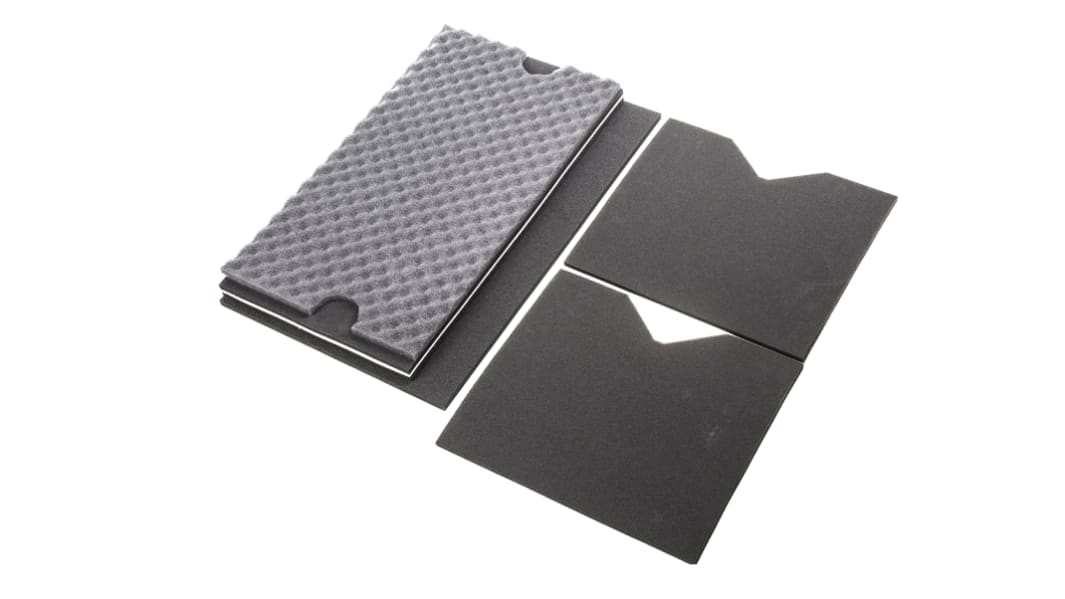 Zarges K470 High Density Rectangular Foam Insert, For Use With K450 Case Model 40722, K470 Case Model 40678