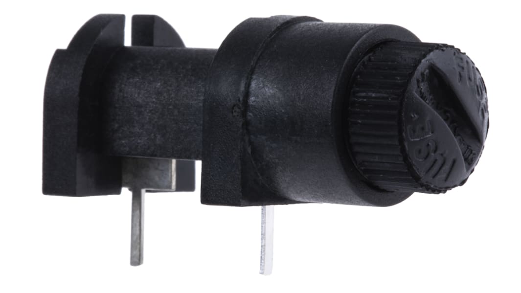 Bulgin 6.3A PCB Mount Fuse Holder for 5 x 20mm Fuse, 1P, 250V ac