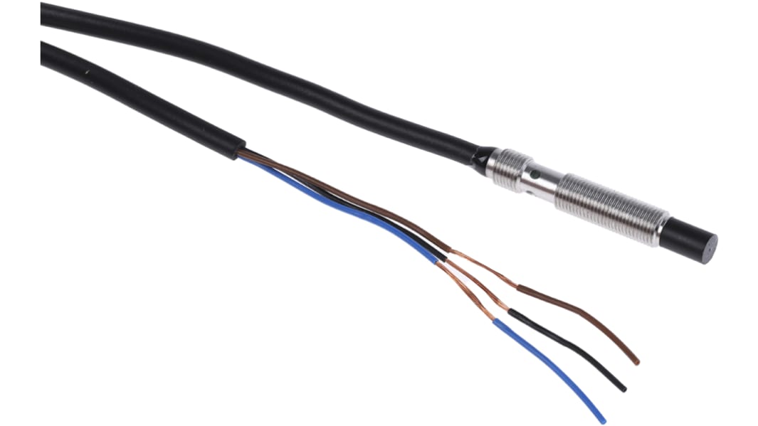 Omron誘導 近接センサ 範囲： 3 mm ,M5 突出型 ,2kHz ,10 → 30 V dc
