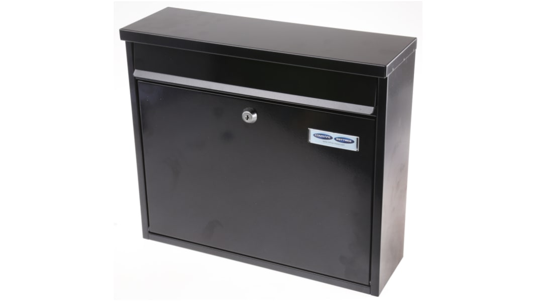 Black Mailbox, 310 mm x 360mm x 110 mm