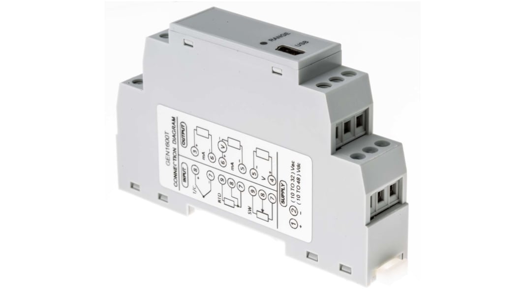 Conditionneur de signal RS PRO 0 → 10 V, 0 → 21,5mA