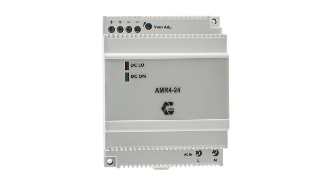 Chinfa AMR4 DIN-Schienen Netzteil Getaktet 24V dc / 2.5A 60W 90 → 264V ac
