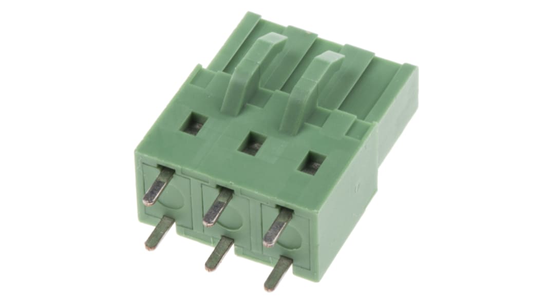 Bornier pour circuit imprimé RS PRO 3 contacts 1 rangée(s) pas de 5.08mm