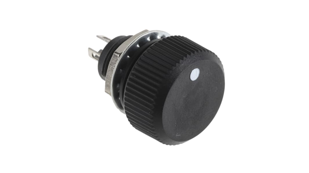 Vishay P16 10kΩ Rotary Potentiometer 1-Gang Panel Mount, P16NP103MAB15