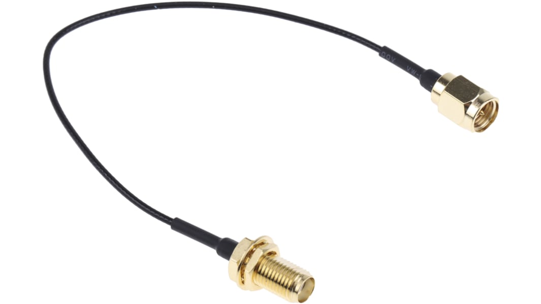 RS PRO RF 同軸ケーブル 50 Ω SMA SMA 150mm