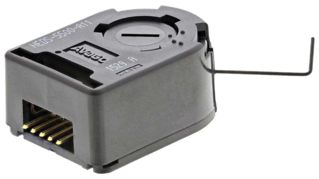 Encoder óptico Broadcom, 5V dc, Hueco