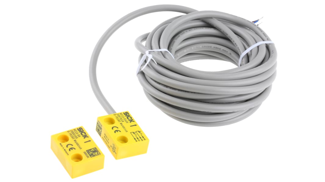 SICK RE13 Kabel Berührungsloser Sicherheitsschalter aus Kunststoff 30V dc, 2NO, Magnet Betätiger