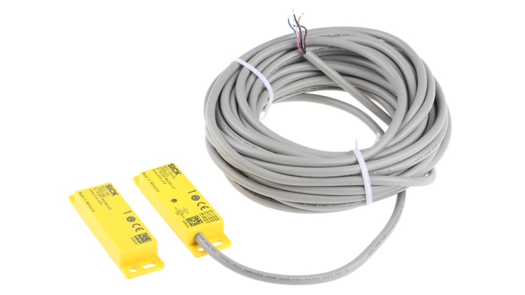 SICK RE27 M12 Berührungsloser Sicherheitsschalter aus Kunststoff 30V dc, 3NO, Magnet Betätiger