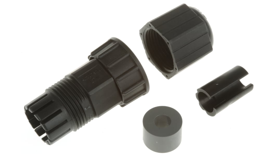 Amphenol Industrial RDP Series Male RJ45 Connector, Cable Mount Straight