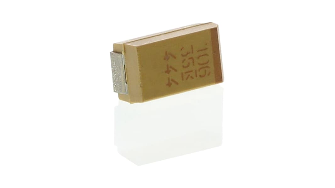 KEMET タンタルコンデンサ,10μF,35V dc,C,T491C106K035AT