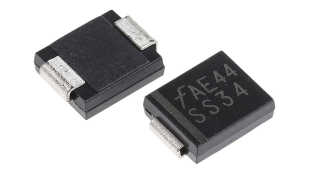 onsemi 40V 3A, Schottky Diode, 2-Pin DO-214AB SS34
