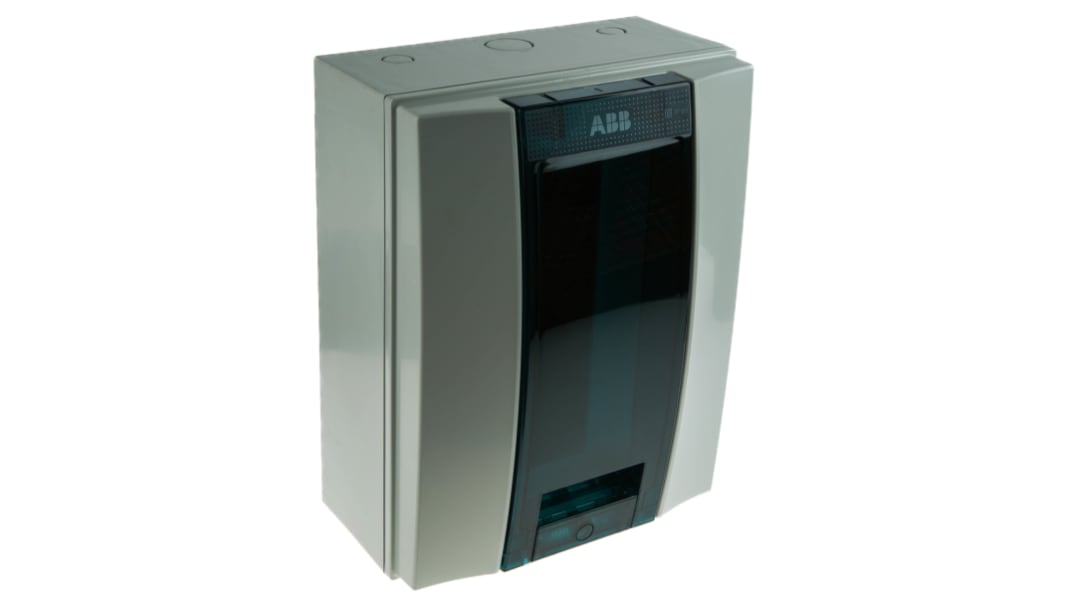 Tableau électrique ABB, série Mistral65, en Plastique, 12 Modules, 63A,  IP65, 250 x 320 x 155mm