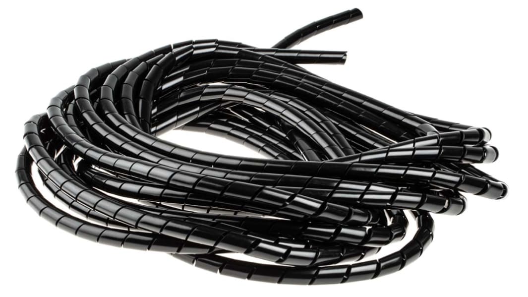 RS PRO Spiral Wrap, I.D 9mm, 32mm Polyethylene