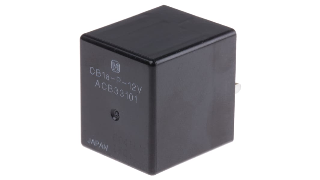 Panasonic PCB Mount Automotive Relay, 12V dc Coil Voltage, 40A Switching Current, SPST