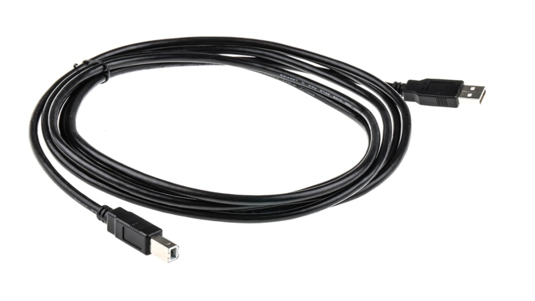 Roline USB 2.0, Male USB A to Male USB B, 3m
