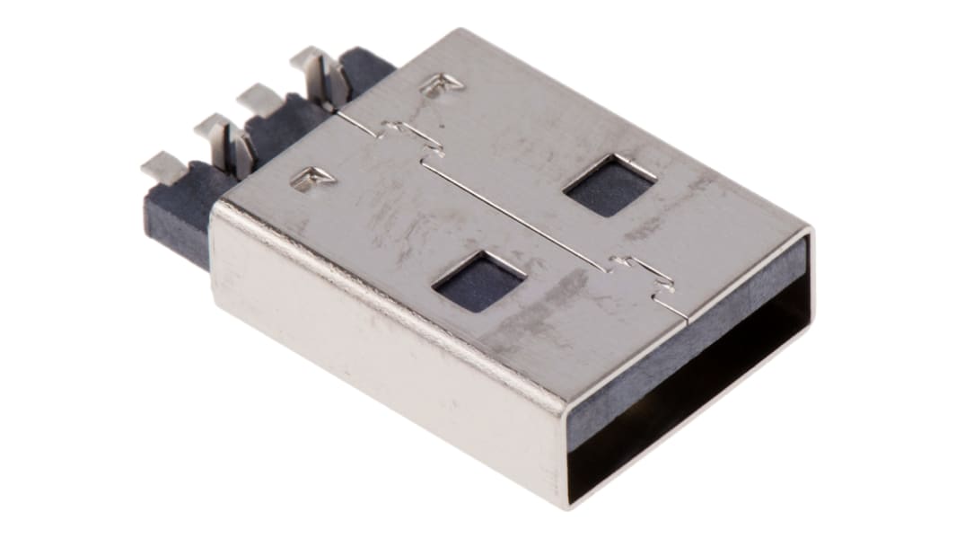 Wurth Elektronik Type-A, USB2.0 USBコネクタ, オス, 表面実装