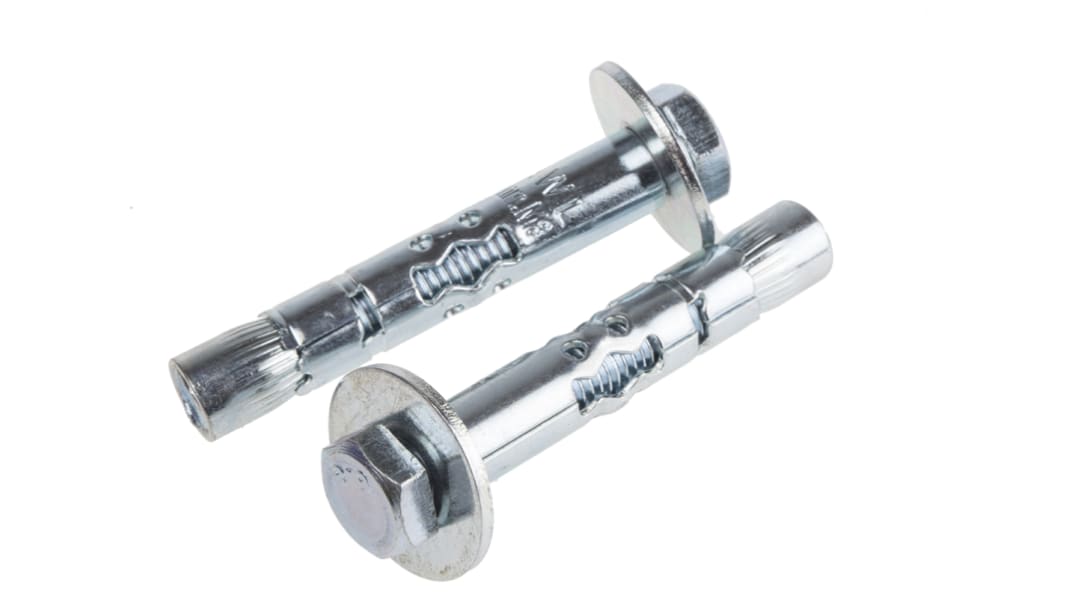 Perno de anclaje RawlPlug 69-715 Acero M8, diámetro del orificio 10mm 60mm de largo